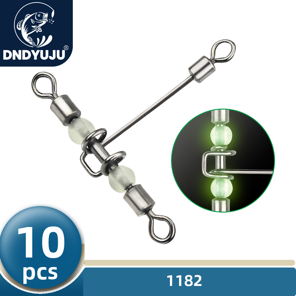 Surf Fishing Equipment - DNDYUJU 10 قطعة 3way مضيئة T-شكل
