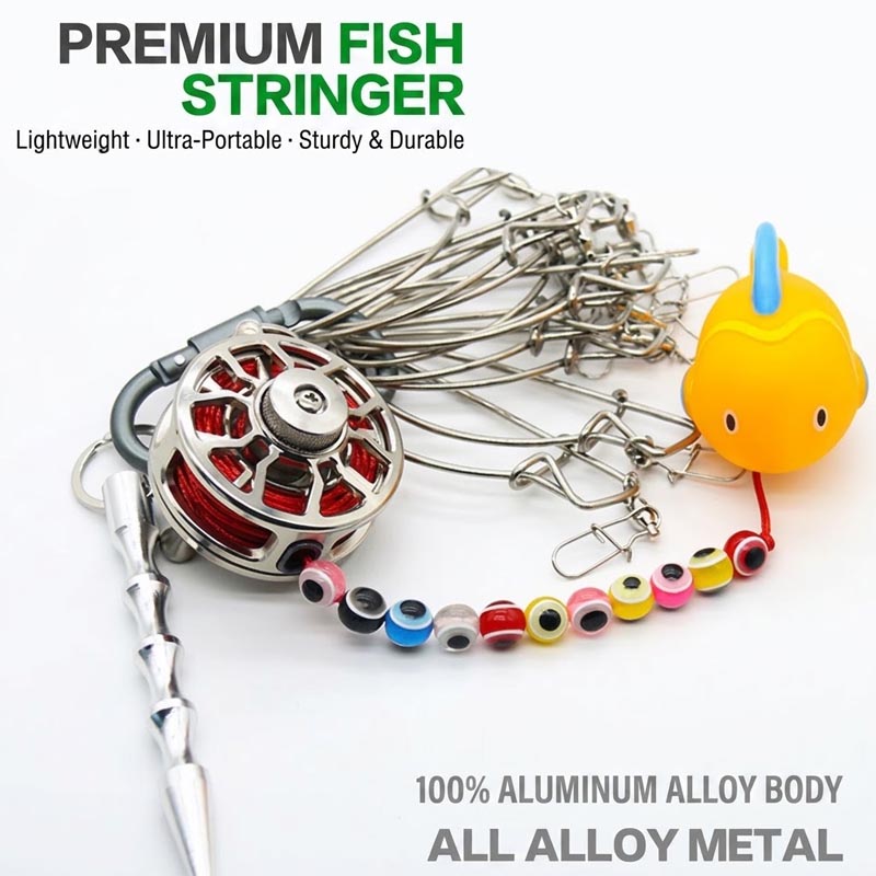 Fishing Equipment Online - مجموعة مشابك صيد قابلة للسحب، حبل