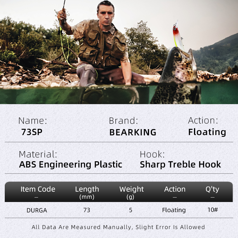 Bearking نموذج جديد 73 مللي مت - مراجعة Quality Fishing Equipment وسعره