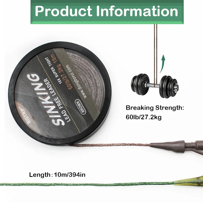 10 متر الكارب خيط صنارة الصيد  - مراجعة Fishing Equipment Clearance وسعره