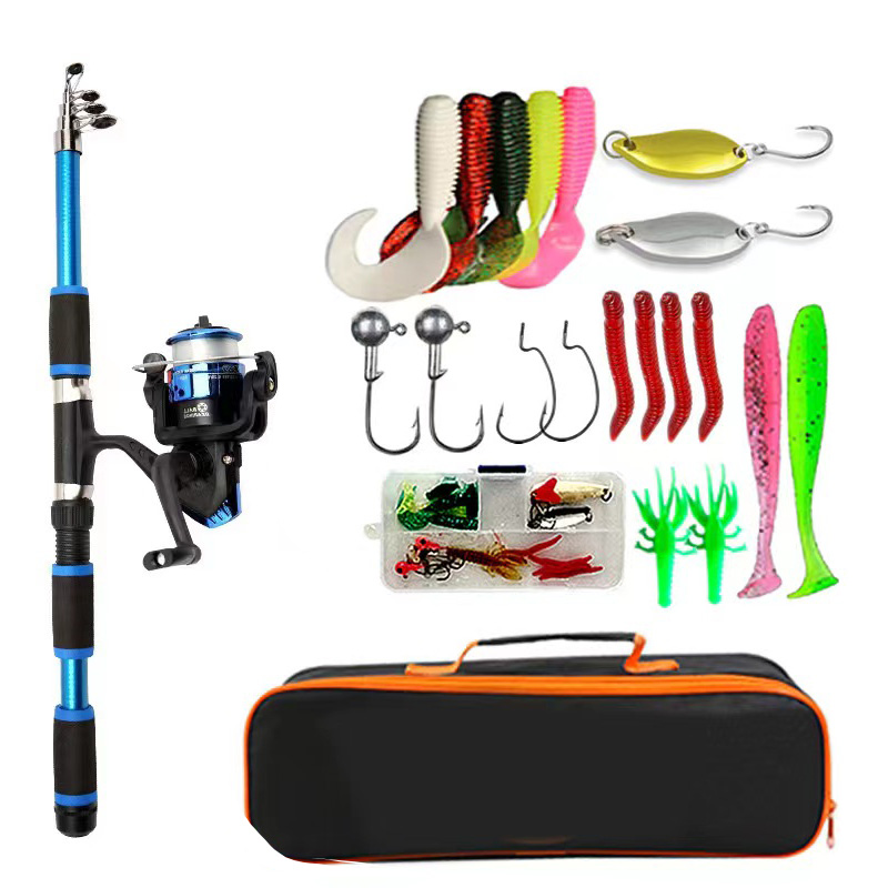 مجموعة أدوات صيد خشبية كاملة م - مراجعة Fishing Equipment Online وسعره