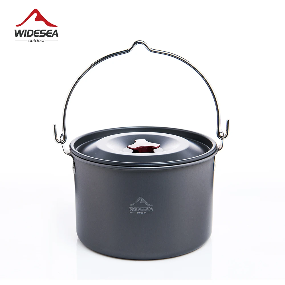 وعاء طهي معلق للتخييم سعة 4 لت - مراجعة Fishing Equipment Kitchener وسعره