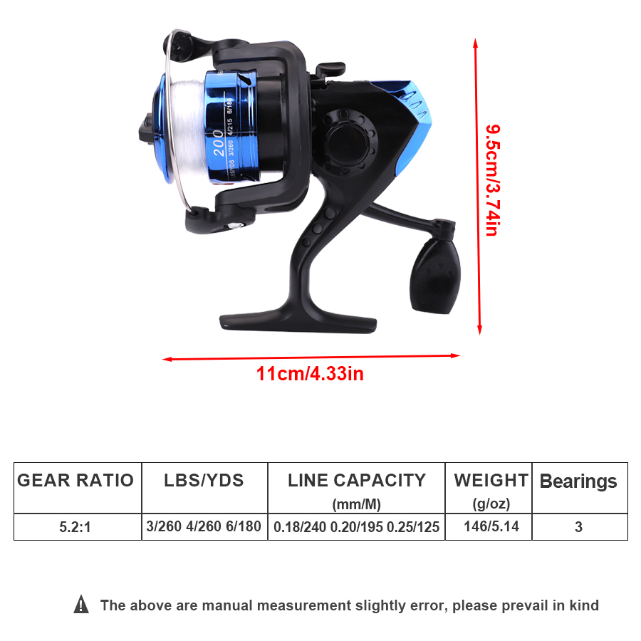 FTK 1.8M المحمولة الغزل الصيد  - مراجعة Fishing Equipment Clearance وسعره